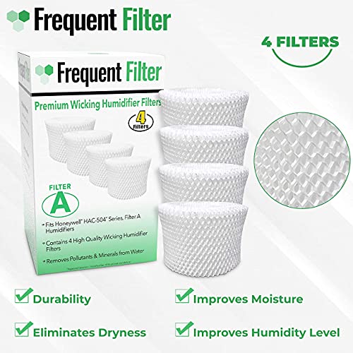 Honeywell Compatible HAC504 Filter A Germ Free Cool Mist Wicking Humidifier Filter. Fits HCM 350, HCM350w, HCM350, HAC 504, 504AW