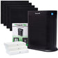 Honeywell HPA300 TRUE HEPA Filter Set. 3 Pack + 4 Precut Activated Carbon or Charcoal Pre-Filters. Replacement for Type R & PreFilter A, HRF-R3, HRF-R2, HRF-R1, HRF-AP1 (7 Pack)