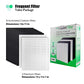 Winix Compatible C545 Filter S Replacement - Fits Winex C545 Air Purifier - Replaces Part Number 1712-0096-00 - Includes 2 True H13 Grade & 8 Activated Carbon Filters - Smoke & Odor