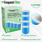 Honeywell HAC504 BLUE - Humidifer Filter A (4 Pack)